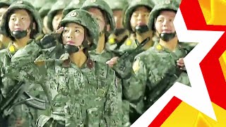 WOMEN'S TROOPS OF NORTH KOREA | 북한의 여성 군대 | ЖЕНСКИЕ ВОЙСКА КНДР (Северная Корея) Военный парад 2020