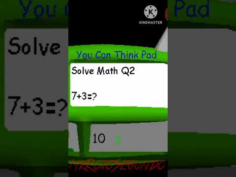 ¿cual es la respuesta al problema imposible de baldi's basics? #baldi #baldisbasics #42 #curiosidad