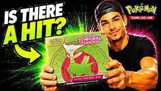 Pokemon Temporal Forces Elite Trainer Box ETB 9 booster packs opening #pokemontemporalforces