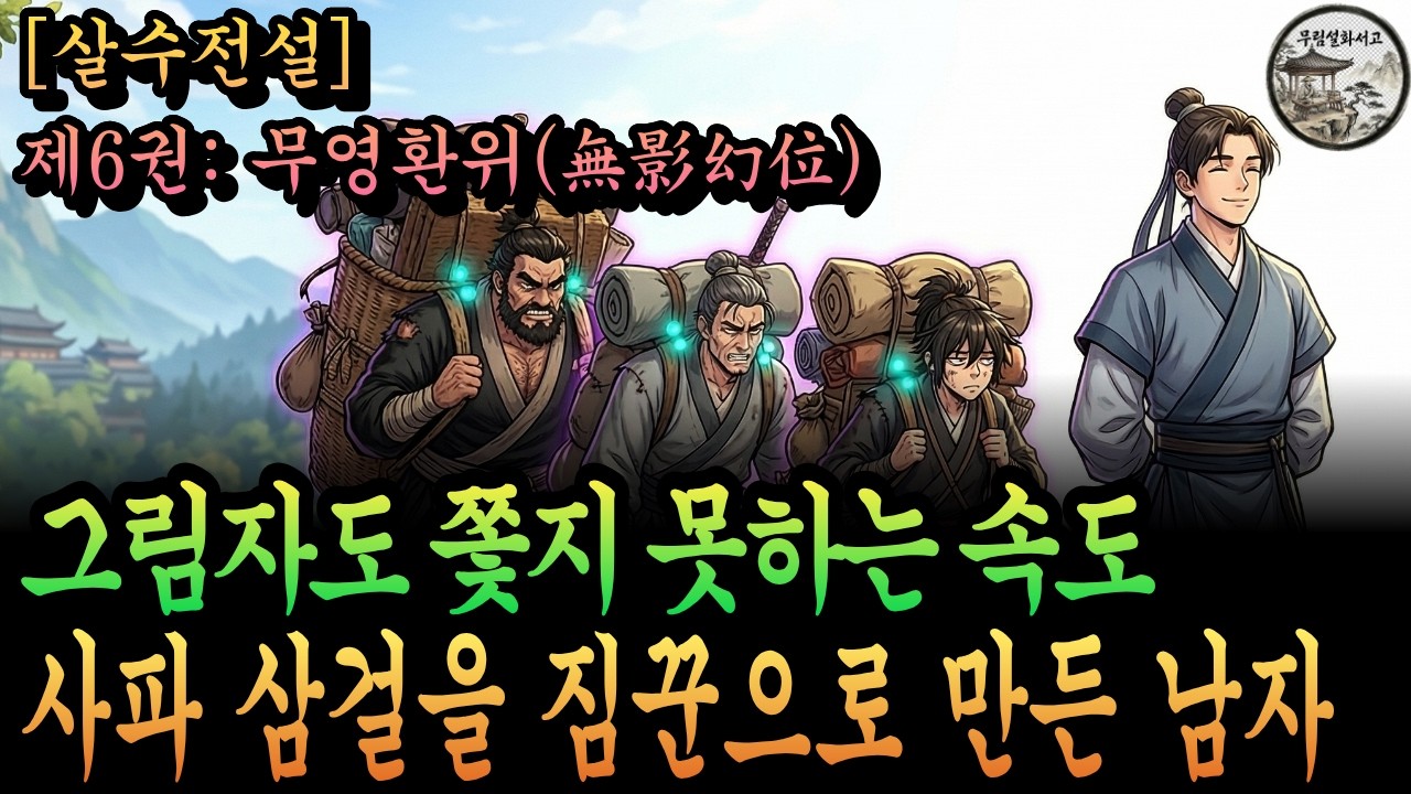 살수전설 6권 | 무영환위(無影幻位), 사파 삼걸을 짐꾼으로 만든 남자