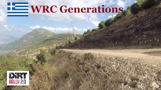 Dirt Rally 2.0 club WRC Generatios. Заключительный этап . Греция Rally GT (split screen TPP+onboard)