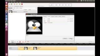 OpenShot - Image Slide-in/Out Animation + Time Stretch/Compress + Bounce Back