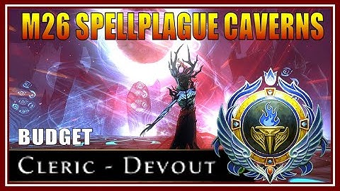 Mod 26 Spellplague Caverns Dungeon w/ Random Group on Budget Cleric Heal Build - Neverwinter