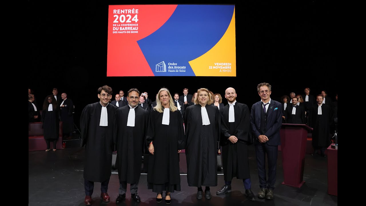 36ème Rentrée de la Conférence du Barreau des Hauts-de-Seine