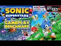 SONIC SUPERSTARS ◆ GAMEPLAY BENCHMARK | Advan Workplus Ryzen 5 6600H Radeon 660M