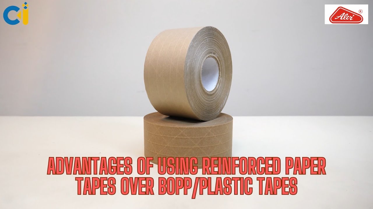 Advantages of Using Reinforced Paper Tapes over BOPP/ Plastic Tapes I