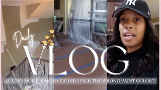 Extreme HOME MAKEOVER! + Painting Day 2 + DID I PICK THE WRONG PAINT COLOR?! +  VICTORIA A HAMILTON
