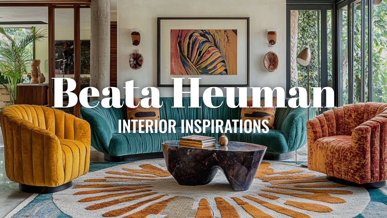 Interior Design Inspirations Influenced by Beata Heuman - YouTube