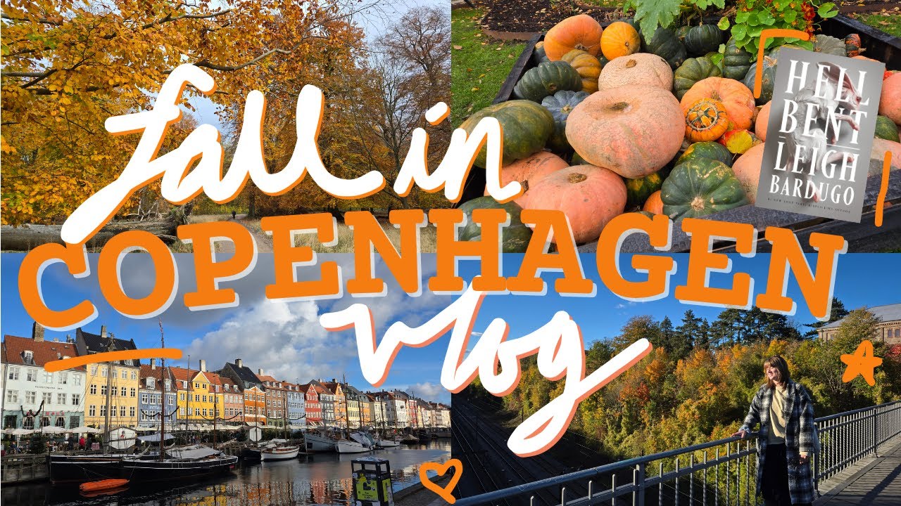 fall in copenhagen 🍂 a spooky reading vlog
