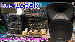 Update stok elektronik bekas di pasar loak jatinegara 12 mei 2024