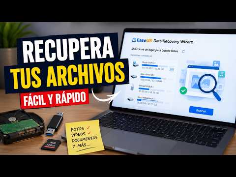 💾 Recupera Fotos, Vídeos y Archivos Borrados en Windows 11