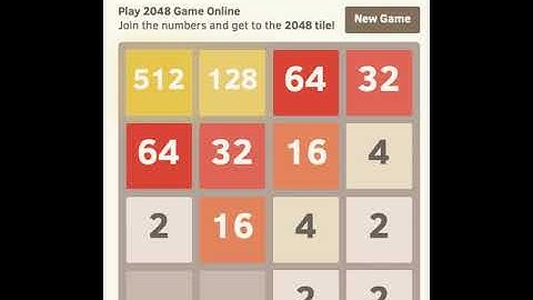 My 2048 strategy