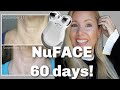 I´ve tried the NuFACE for 60 days and THIS HAPPENED! 😮 | BEAUTY OVER 40