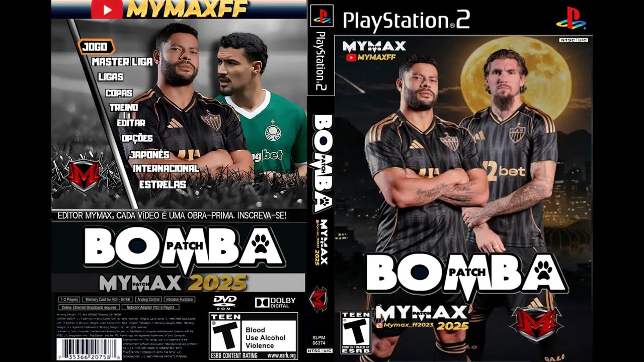 Bomba Patch 2025 PS2 Atualizado 18/08/25 | Editor MYMAXFF | Narração ...
