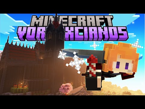 CONSTRUI UMA BASE GIGANTESCA NO PRIMEIRO DIA! Minecraft Vortexcianos | Maçã:D