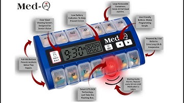 AMAZING New Pill Dispenser with Alarm