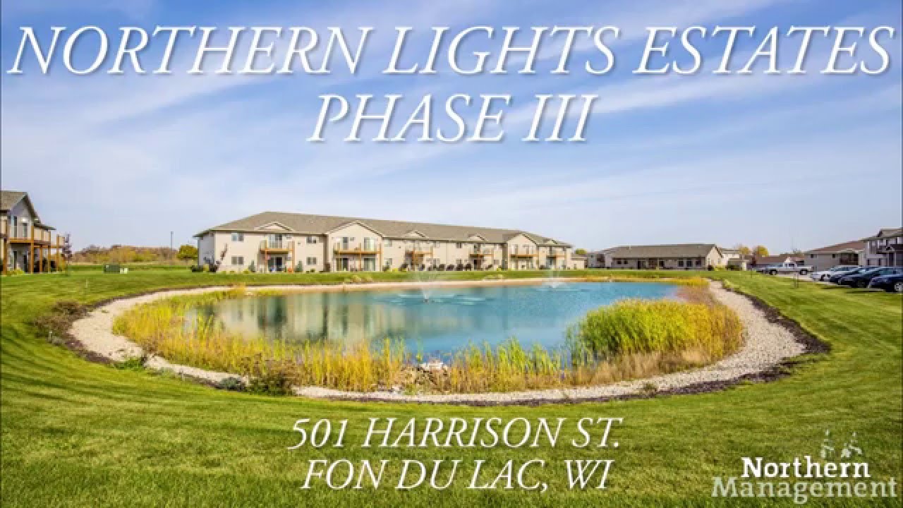 Northern Lights Estates North Fond Du Lac WI Apartments YouTube