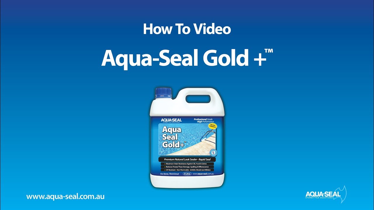 Premium Sealer for Stone, Tile, Grout – Aqua-Seal Gold+ ® Sealers Plus