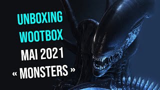 UNBOXING WOOTBOX Mai 2021 Monsters | Alien Jaws Gremlins Jurassic Park