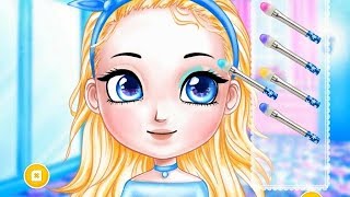 Makeover Games For Girls - Ice Palace Princess Salon - Hair Care, Makeup & Dress Up screenshot 3