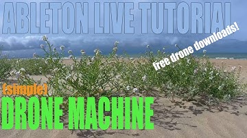 Ableton Live: Drone tutorial - Using Delay loops to emulate tape. FREE DRONE DOWNLOAD!