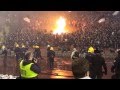 Crvena Zvezda - Partizan Beograd 2013.11.02. / Grobari burned Marakana 12 mins long video/ VI.