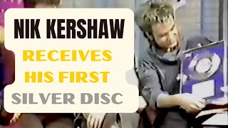 Nik Kershaw Receives His First Silver Disc