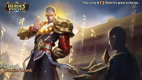Gideon Warrior Monk [MVP] - Heroes Evolved mobile