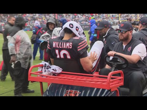 Doctors assess Caleb Williams hamstring injury as Bears report him week-to-week