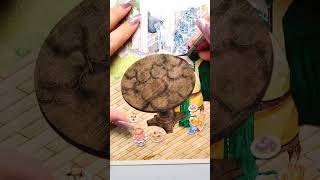 Cách Làm Vườn Hoa Miniature Siêu Đơn Giản #craft #diorama #papercraft