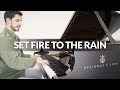 Set Fire To The Rain - Adele | Piano Cover + Sheet Music
