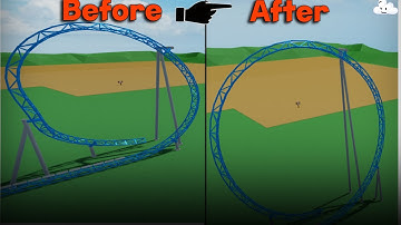 How to make a perfect loop(Tutorial)(Theme Park Tycoon 2)