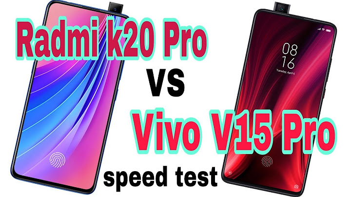 So sánh xiaomi k20 pro và vivo v15 pro