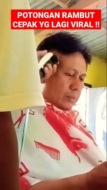 GAYA RAMBUT CEPAK YG SEDANG VIRAL ‼️- DrBuuk Channel Tutorial Haircut