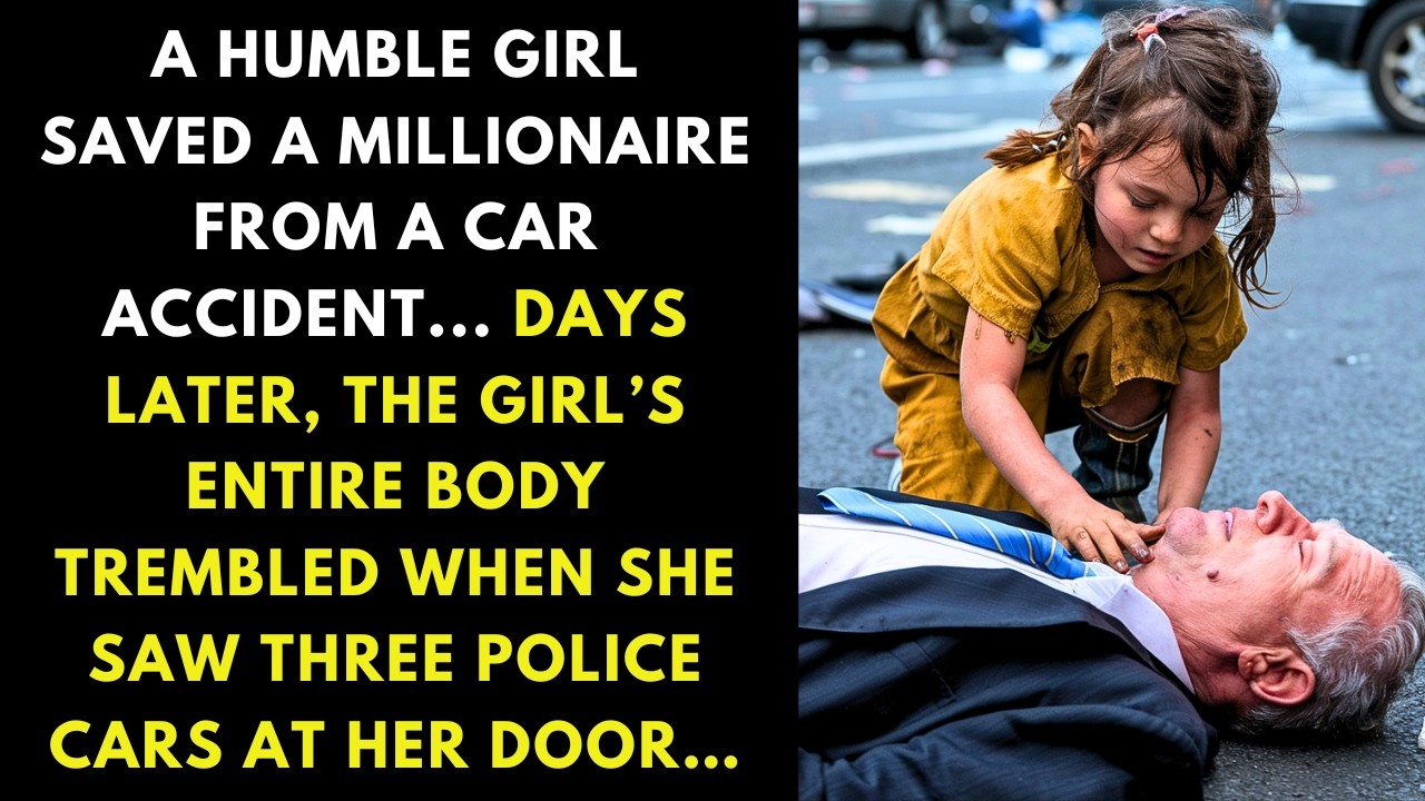 Outline Video A HUMBLE GIRL SAVED A MILLIONAIRE FROM A CAR ACCIDENT... DAYS LATER, THE GIRL’S ENTIRE BODY...