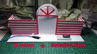 Automatic door opening using IR Sensor and Arduino || Rudra DIY Crafts