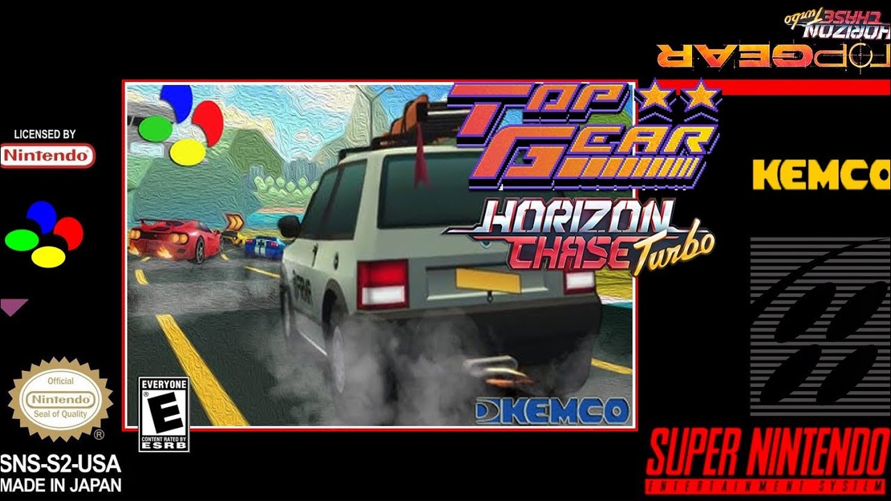 Top Gear Tema Horizon Chase Turbo MSU-1 Snes MOD CARRO NEGRO