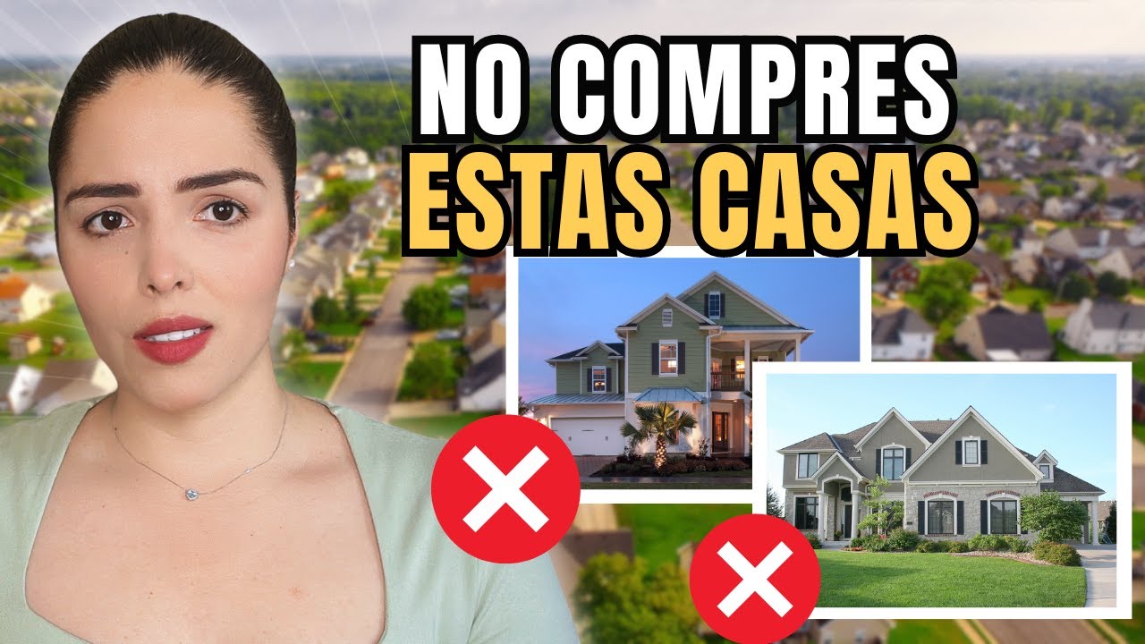 Nunca compres estos tipos de casas (Te arruinarán)