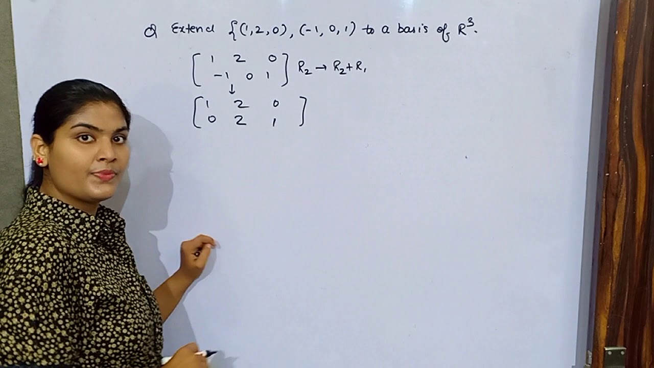 Extension of basis YouTube