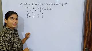 Extension of basis