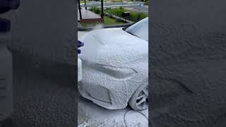 Snowing in the Summer 🤍 Snow Foam on the Civic Type R FL5