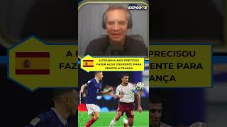 A ESPANHA NÃO PRECISOU FAZER ALGO DE DIFERENTE PARA VENCER A FRANÇA?