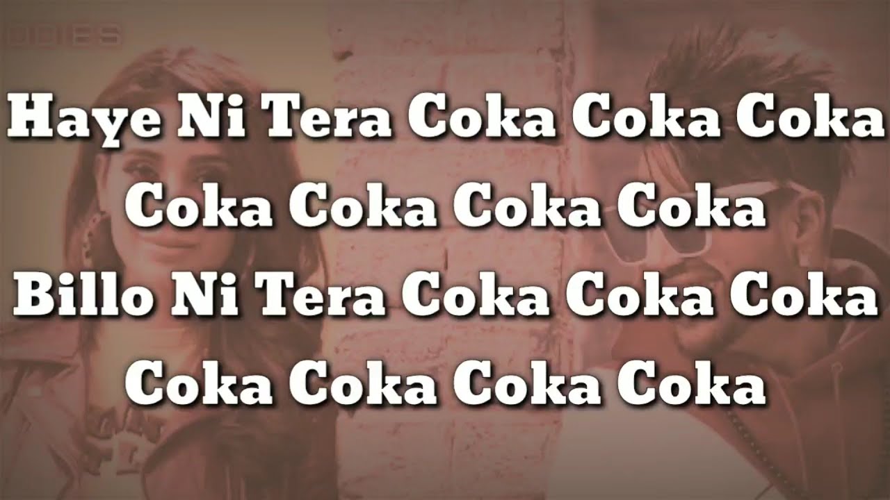 Coka - (Lyrics) | Sukh-E Muzical Doctorz | Jaani |