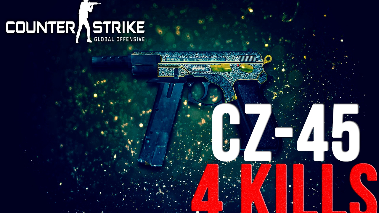 Counter-Strike GO - CZ-75 4Kills! - YouTube