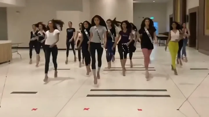 Stan Twitter: Miss Universe Thailand models walking to "ASAP" by StayC