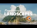 Procedural Landscapes in Blender 2.80