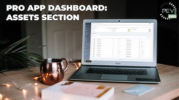 Project EV Pro App - Guiding you through the assets section on the Pro App dashboard