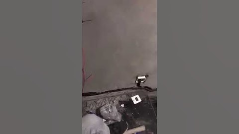 Thi công led cầu thang thông minh - P13 - Đấu nối tủ điện bảng led