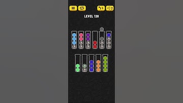 Ball Sort - Color Puzzle Game - Level 128 - Walkthrough SOLVED by RobotPlayer AI!!!