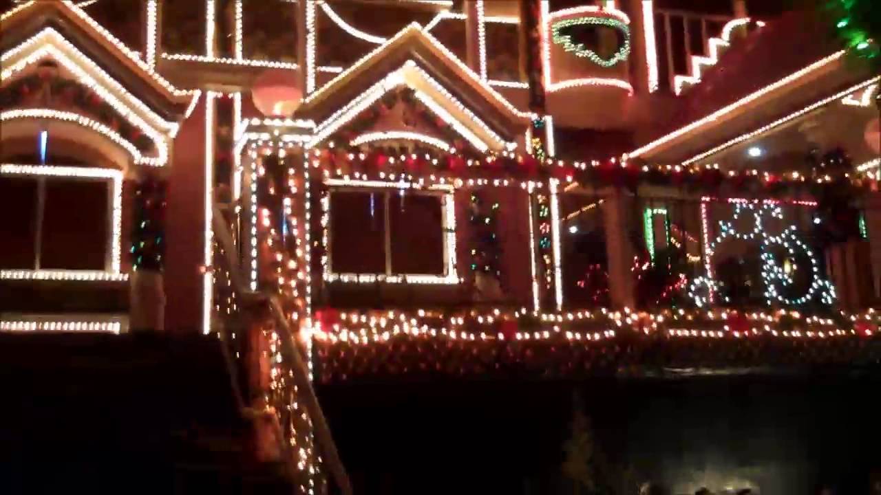 Christmas lights in Carmen near Nasipit,Philippines YouTube